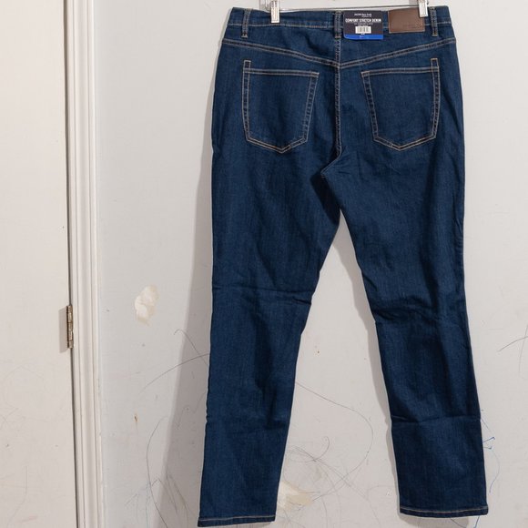 Blue Jachs Men’s Comfort Stretch‎ Denim Jean 5 Pocket - Picture 2 of 5